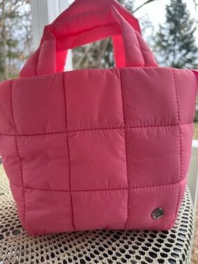Padded Quilted Pink Tote Bag - Unbranded